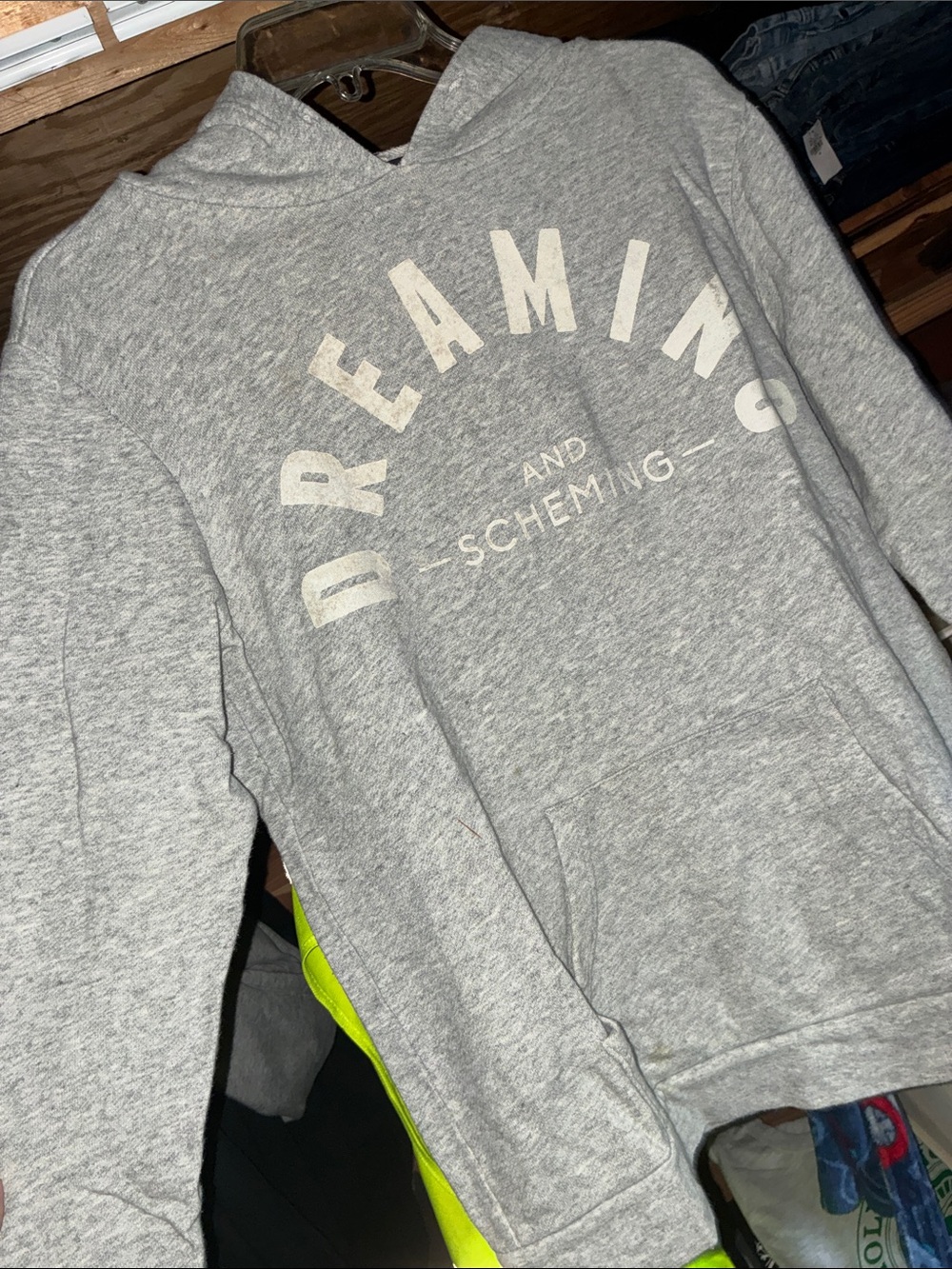 Hooded Forever 21 sweatshirt size S fit is M.